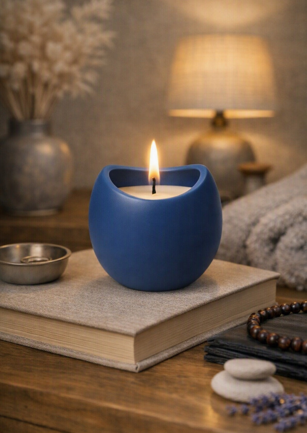Soy Candle in Ceramic Pot
