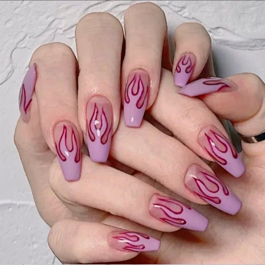 Finished Soft Press-On Nails