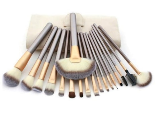 12-Piece Makeup Brush Set with Case