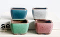 Mini Glazed Ceramic Bonsai Pots