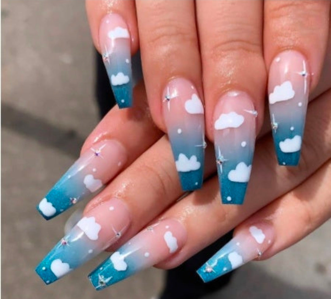 Finished Soft Press-On Nails